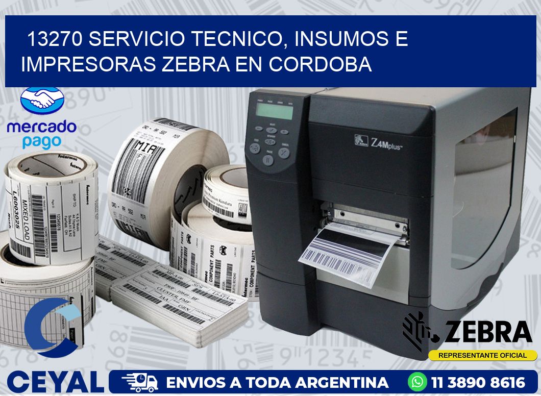 13270 SERVICIO TECNICO, INSUMOS E IMPRESORAS ZEBRA EN CORDOBA