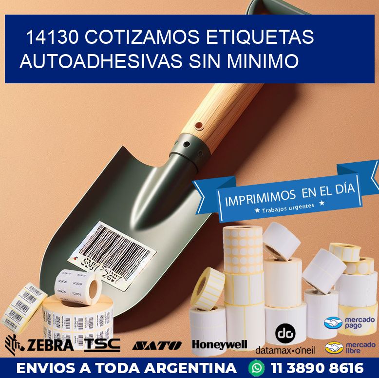 14130 COTIZAMOS ETIQUETAS AUTOADHESIVAS SIN MINIMO