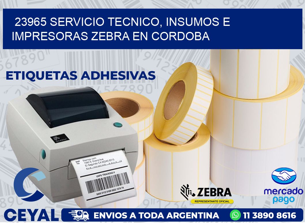 23965 SERVICIO TECNICO, INSUMOS E IMPRESORAS ZEBRA EN CORDOBA
