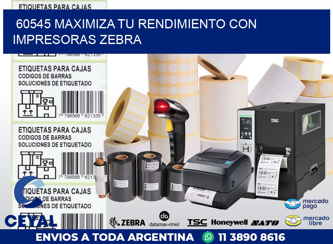 60545 MAXIMIZA TU RENDIMIENTO CON IMPRESORAS ZEBRA