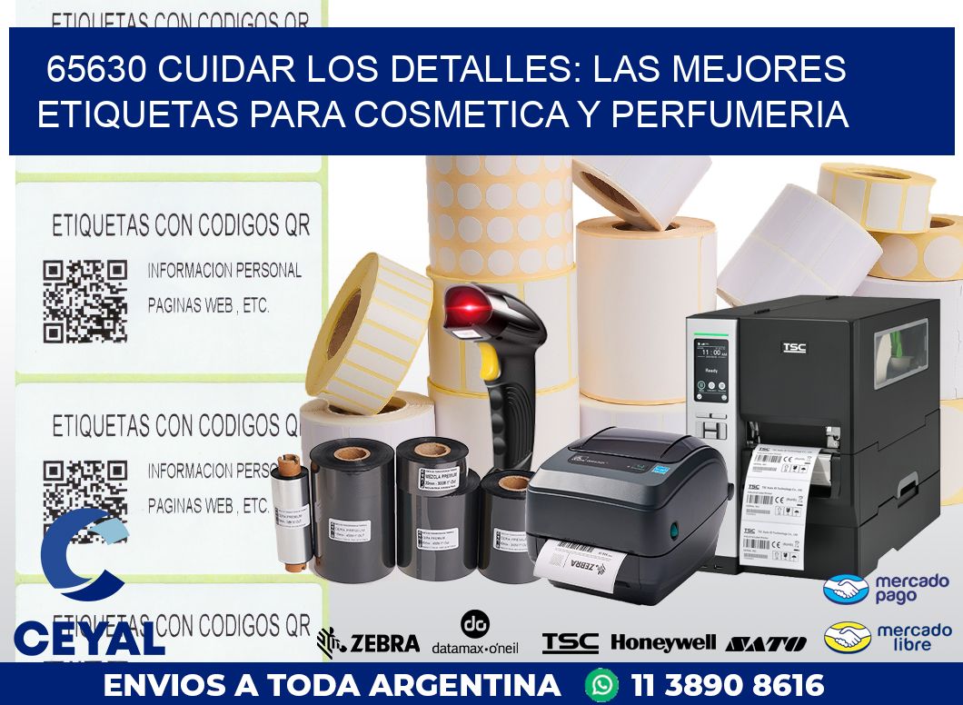 65630 CUIDAR LOS DETALLES: LAS MEJORES ETIQUETAS PARA COSMETICA Y PERFUMERIA