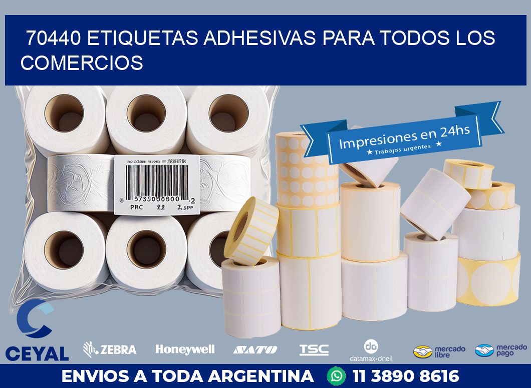 70440 ETIQUETAS ADHESIVAS PARA TODOS LOS COMERCIOS