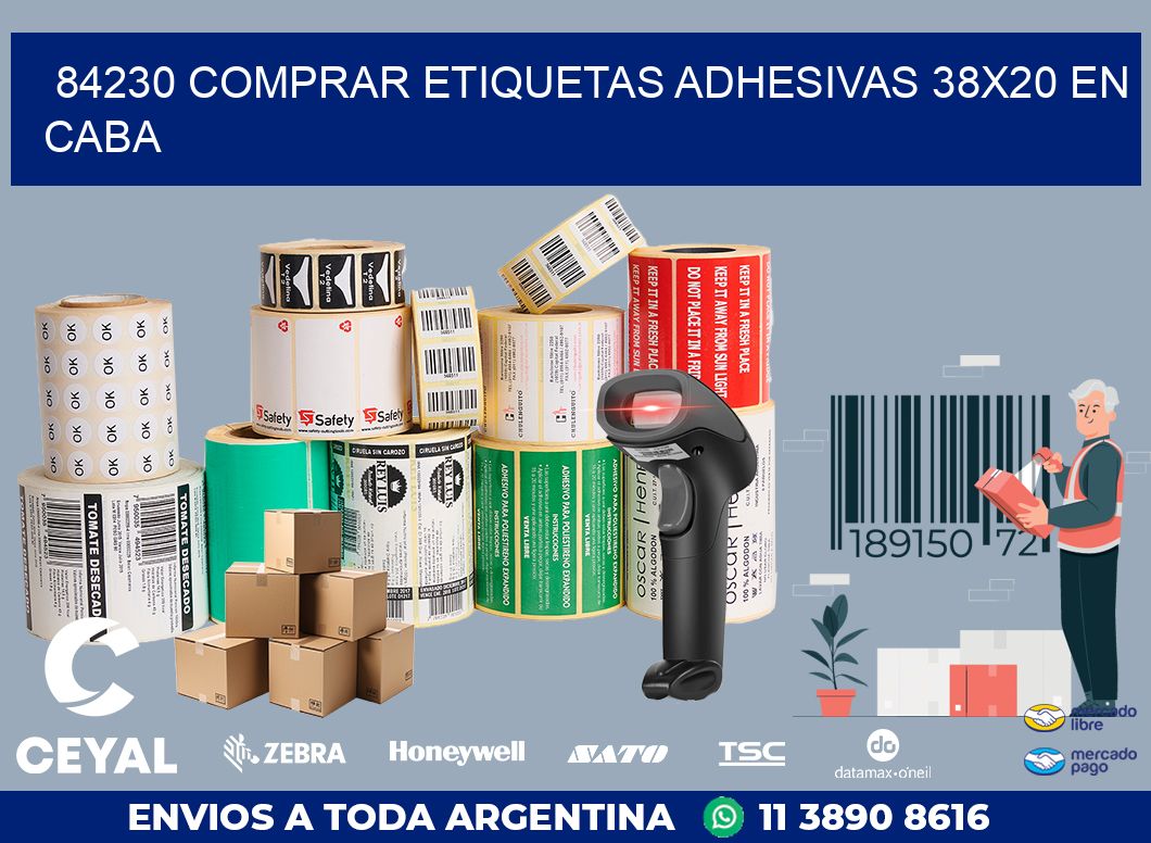 84230 COMPRAR ETIQUETAS ADHESIVAS 38X20 EN CABA