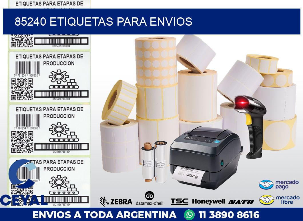 85240 ETIQUETAS PARA ENVIOS