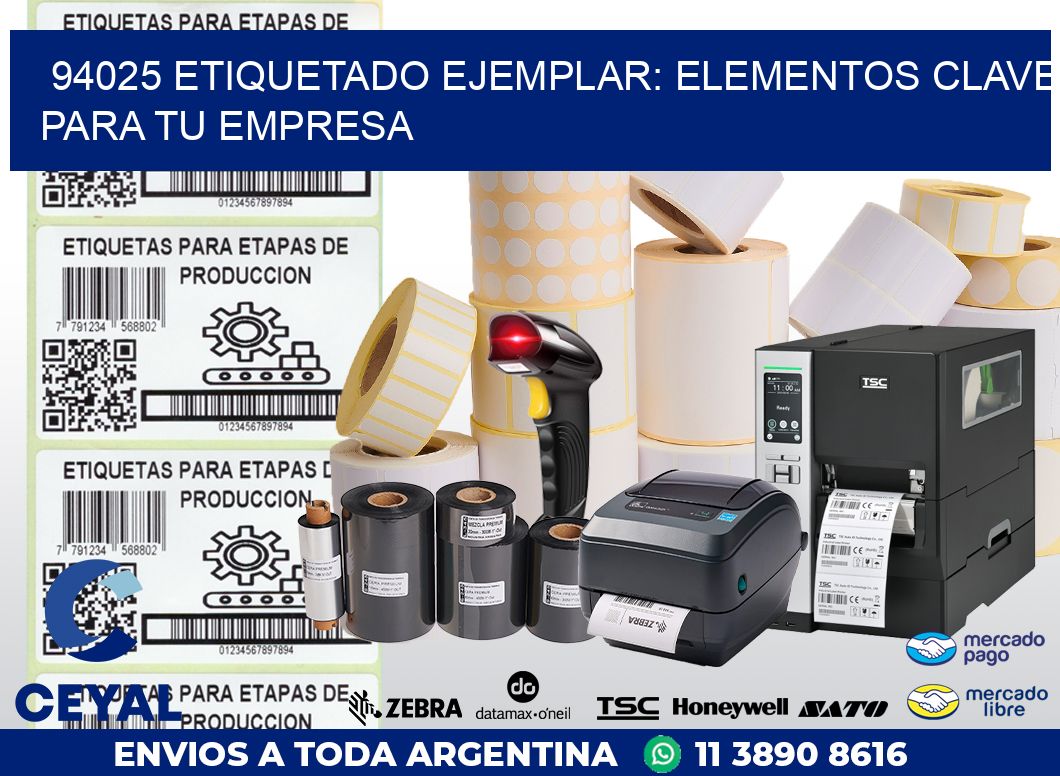 94025 ETIQUETADO EJEMPLAR: ELEMENTOS CLAVE PARA TU EMPRESA