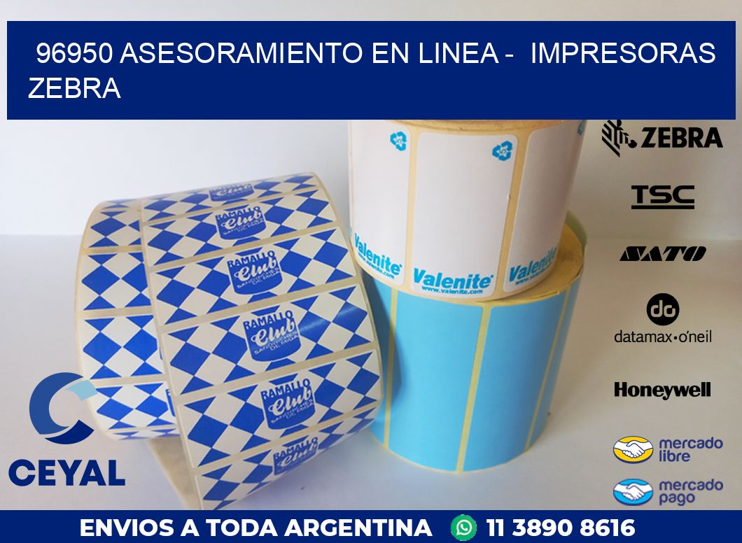 96950 ASESORAMIENTO EN LINEA -  IMPRESORAS ZEBRA
