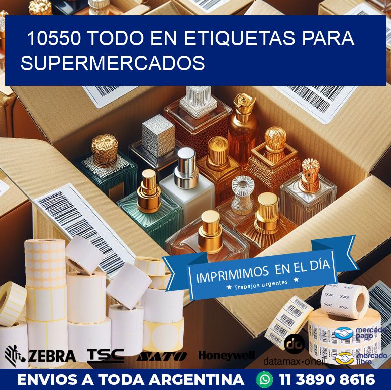 10550 TODO EN ETIQUETAS PARA SUPERMERCADOS