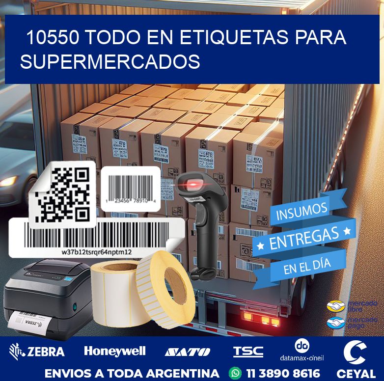 10550 TODO EN ETIQUETAS PARA SUPERMERCADOS