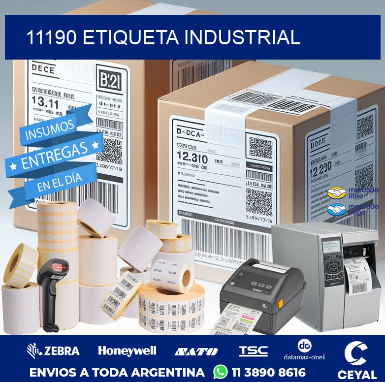 11190 ETIQUETA INDUSTRIAL