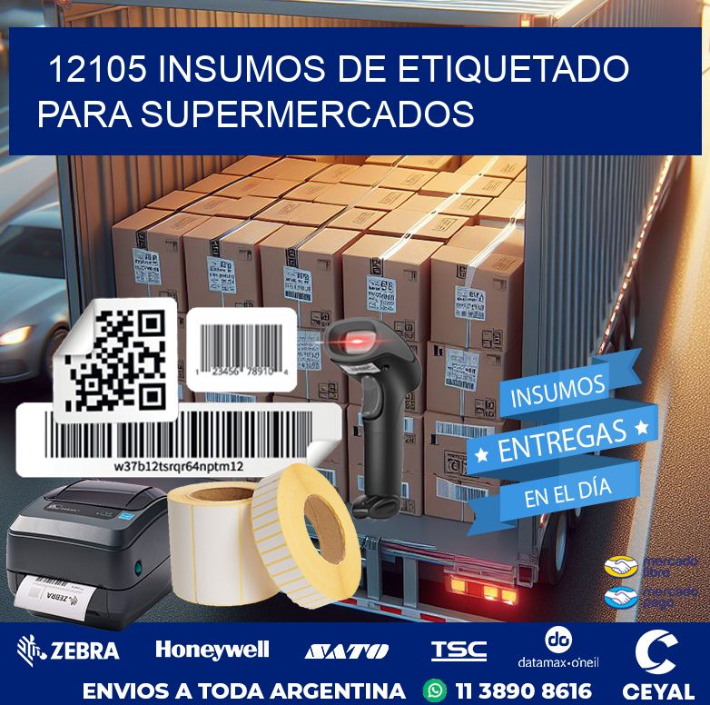 12105 INSUMOS DE ETIQUETADO PARA SUPERMERCADOS