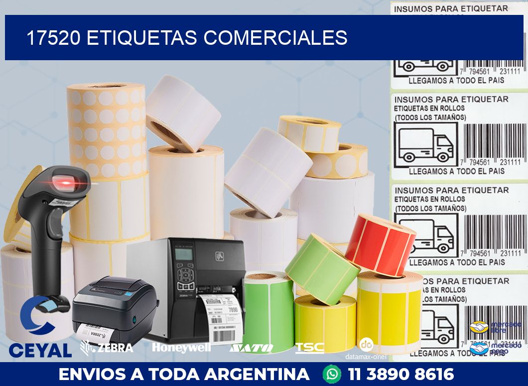 17520 ETIQUETAS COMERCIALES