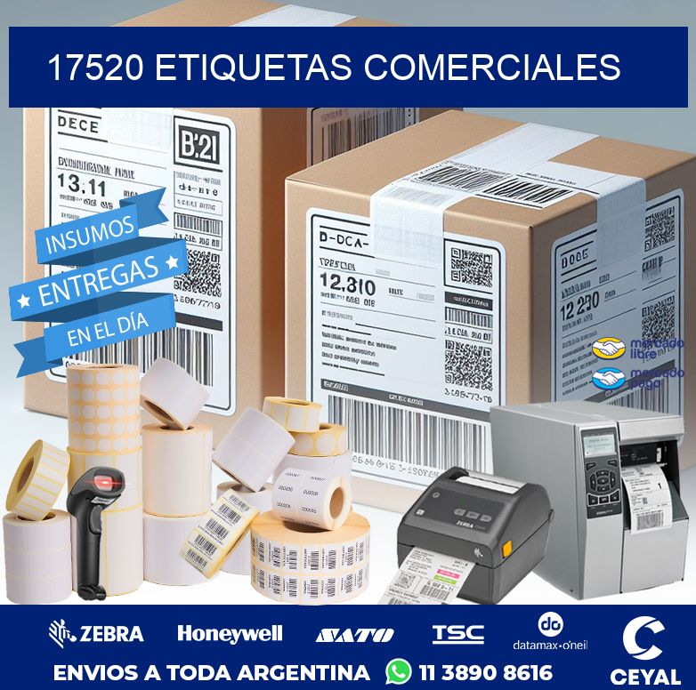 17520 ETIQUETAS COMERCIALES