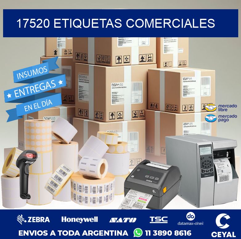 17520 ETIQUETAS COMERCIALES