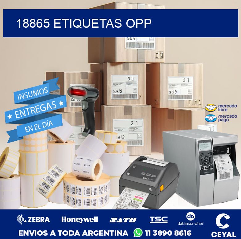 18865 ETIQUETAS OPP