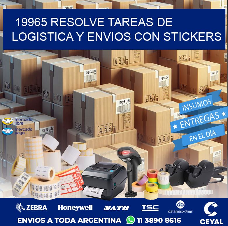 19965 RESOLVE TAREAS DE LOGISTICA Y ENVIOS CON STICKERS