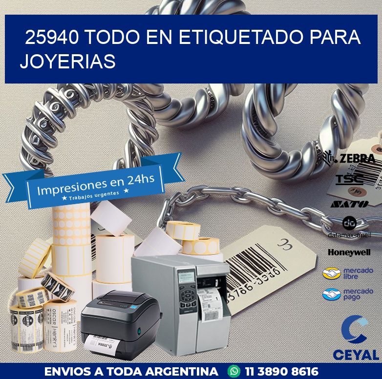25940 TODO EN ETIQUETADO PARA JOYERIAS