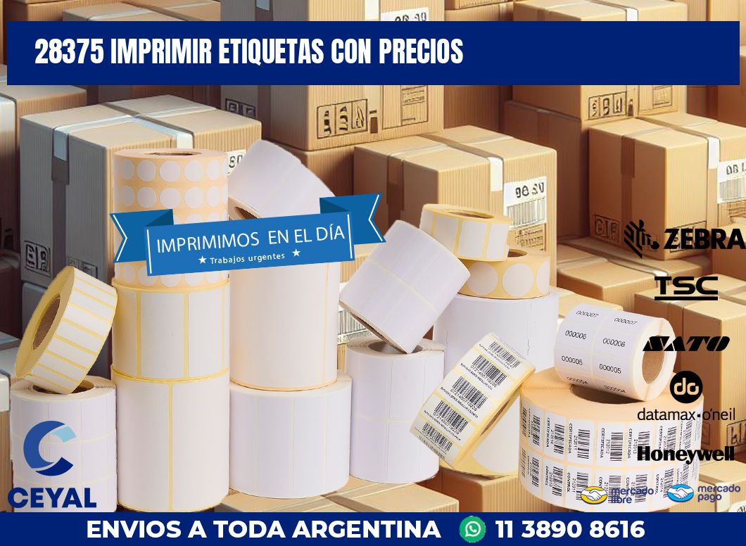 28375 IMPRIMIR ETIQUETAS CON PRECIOS