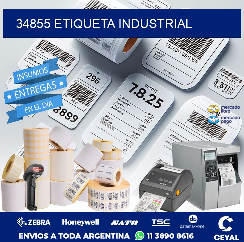 34855 ETIQUETA INDUSTRIAL