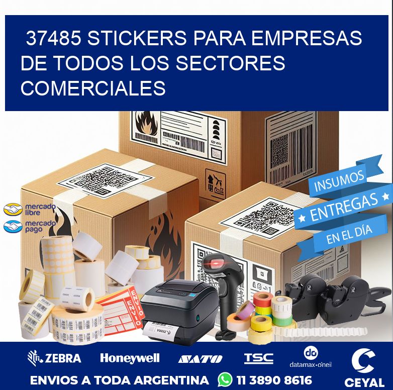 37485 STICKERS PARA EMPRESAS DE TODOS LOS SECTORES COMERCIALES