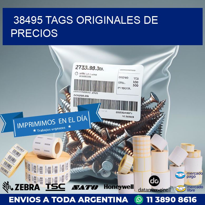 38495 TAGS ORIGINALES DE PRECIOS