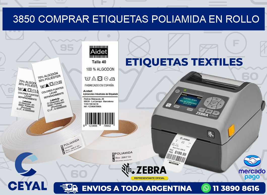 3850 COMPRAR ETIQUETAS POLIAMIDA EN ROLLO