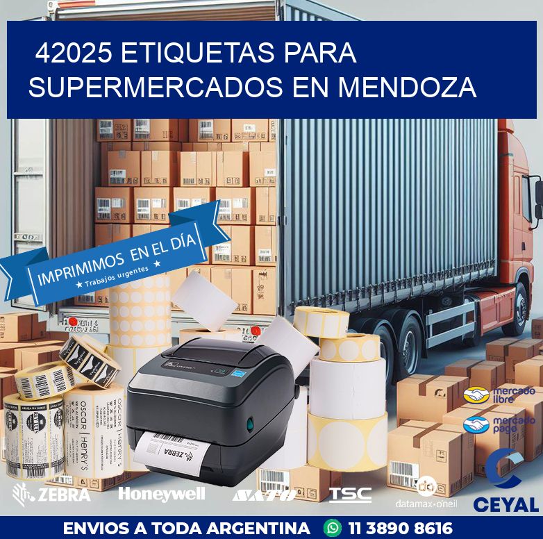 42025 ETIQUETAS PARA SUPERMERCADOS EN MENDOZA