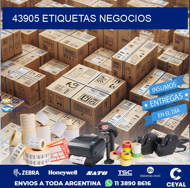43905 ETIQUETAS NEGOCIOS
