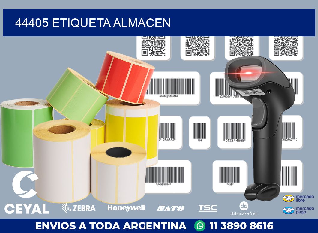 44405 ETIQUETA ALMACEN