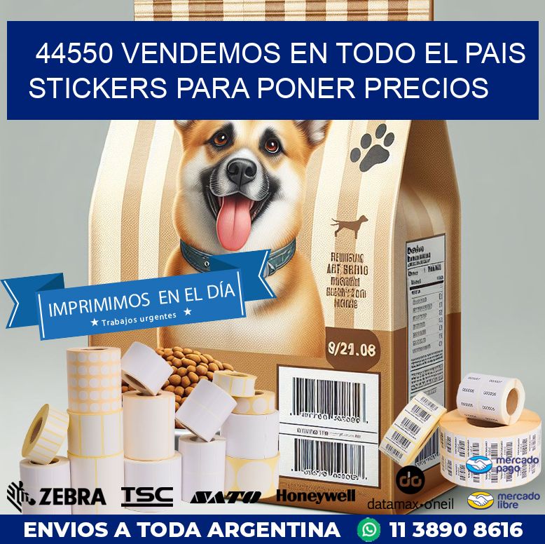 44550 VENDEMOS EN TODO EL PAIS STICKERS PARA PONER PRECIOS