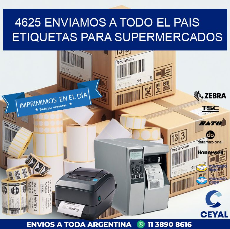 4625 ENVIAMOS A TODO EL PAIS ETIQUETAS PARA SUPERMERCADOS