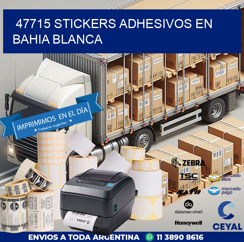 47715 STICKERS ADHESIVOS EN BAHIA BLANCA