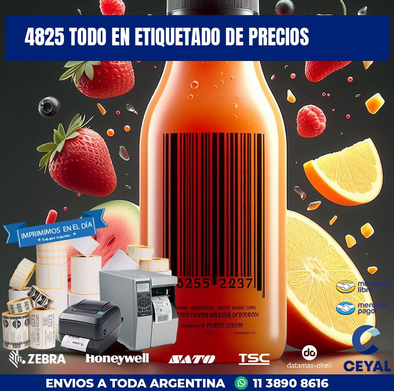 4825 TODO EN ETIQUETADO DE PRECIOS