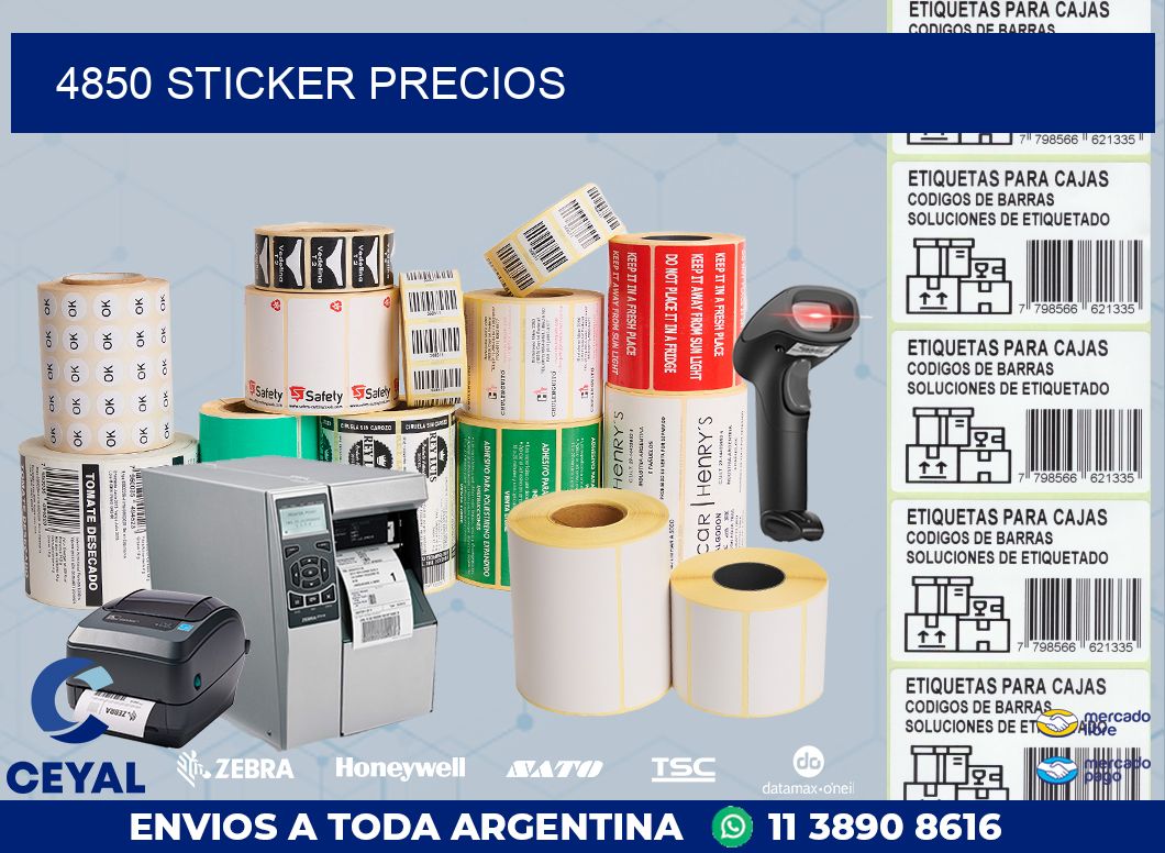4850 STICKER PRECIOS