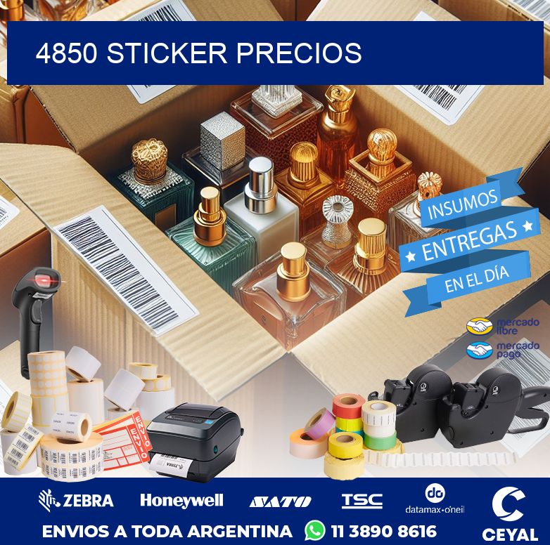 4850 STICKER PRECIOS