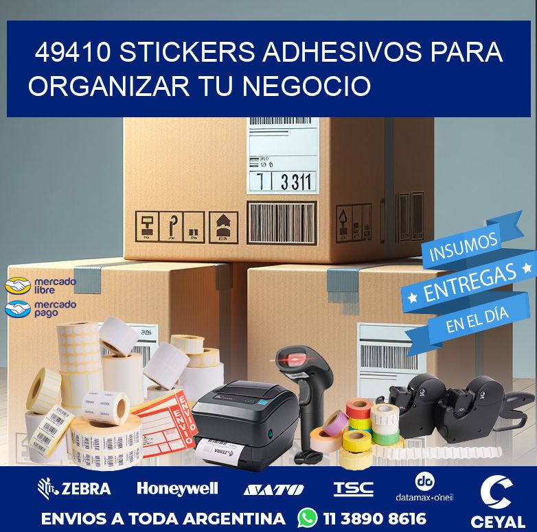 49410 STICKERS ADHESIVOS PARA ORGANIZAR TU NEGOCIO