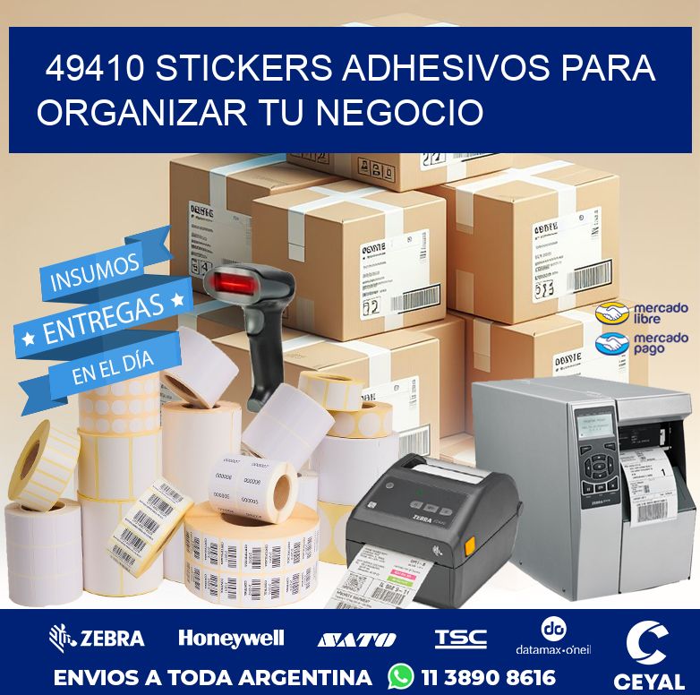49410 STICKERS ADHESIVOS PARA ORGANIZAR TU NEGOCIO