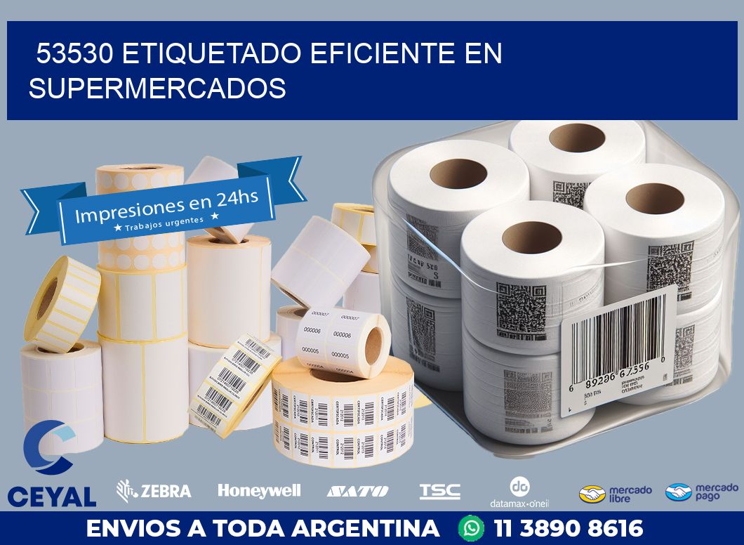 53530 ETIQUETADO EFICIENTE EN SUPERMERCADOS