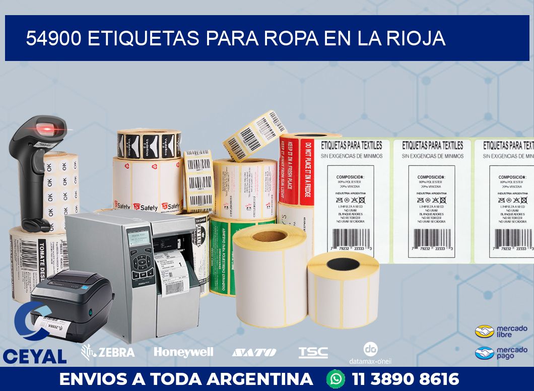 54900 ETIQUETAS PARA ROPA EN LA RIOJA