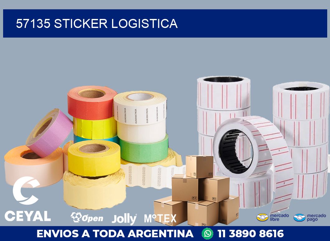 57135 STICKER LOGISTICA