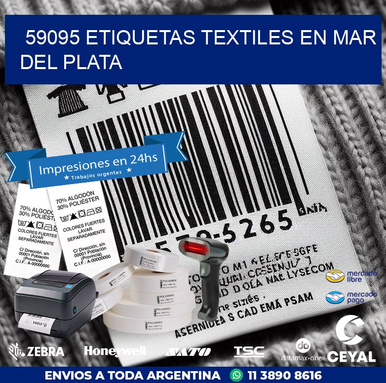 59095 ETIQUETAS TEXTILES EN MAR DEL PLATA