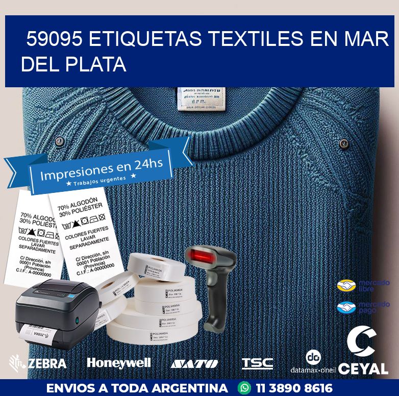 59095 ETIQUETAS TEXTILES EN MAR DEL PLATA