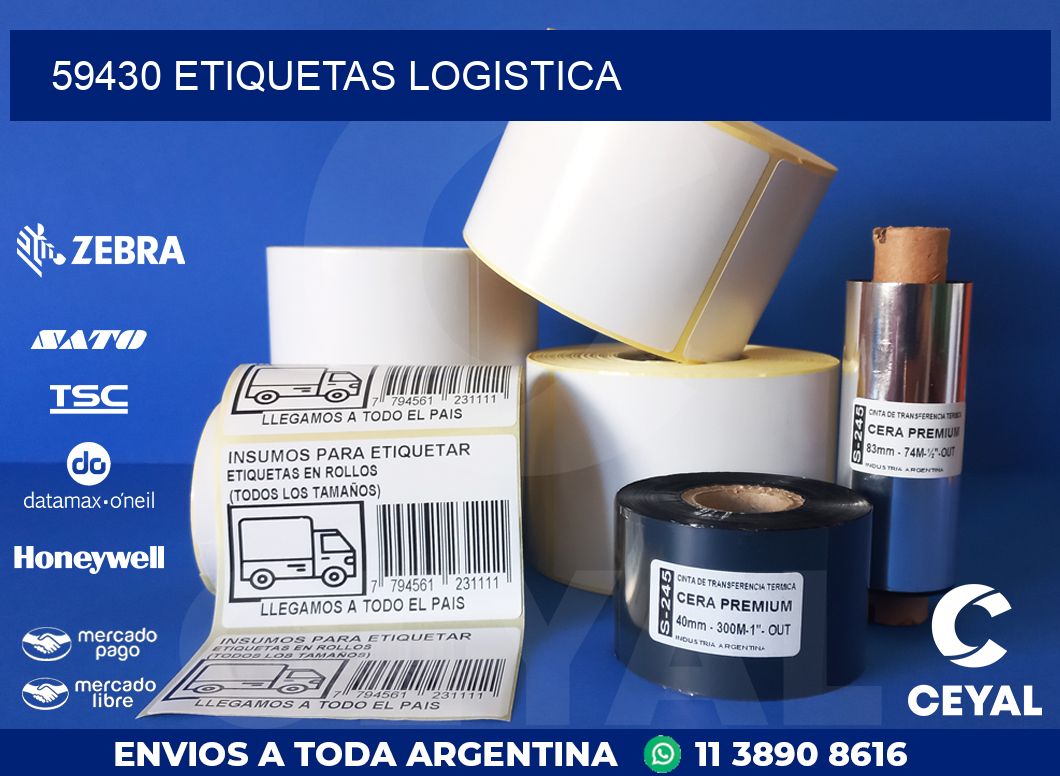 59430 ETIQUETAS LOGISTICA