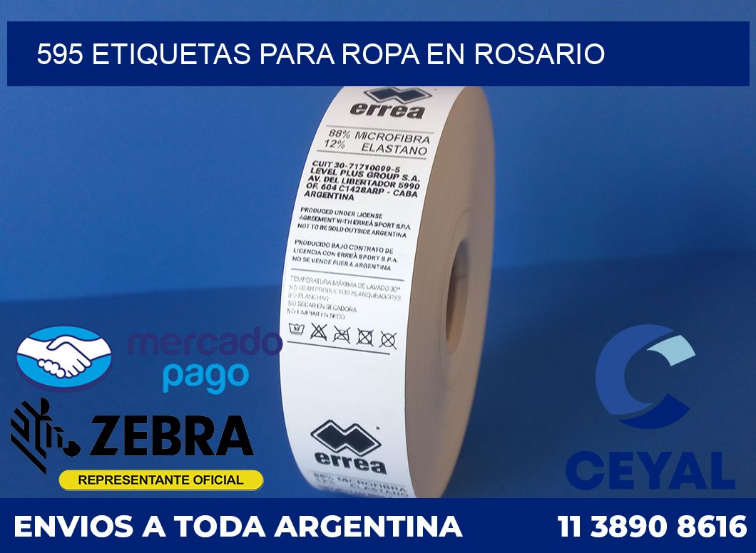 595 ETIQUETAS PARA ROPA EN ROSARIO