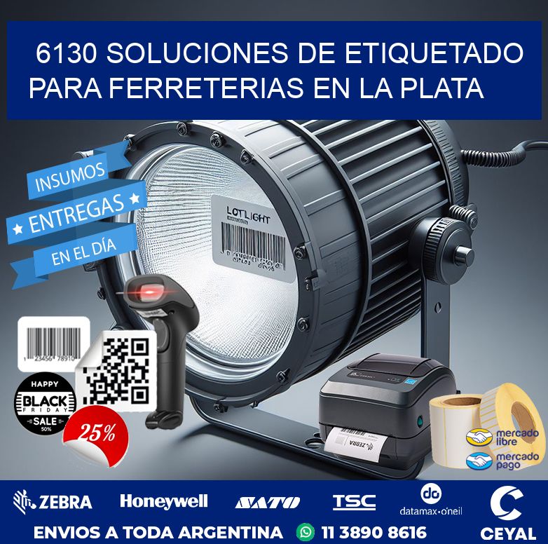 6130 SOLUCIONES DE ETIQUETADO PARA FERRETERIAS EN LA PLATA