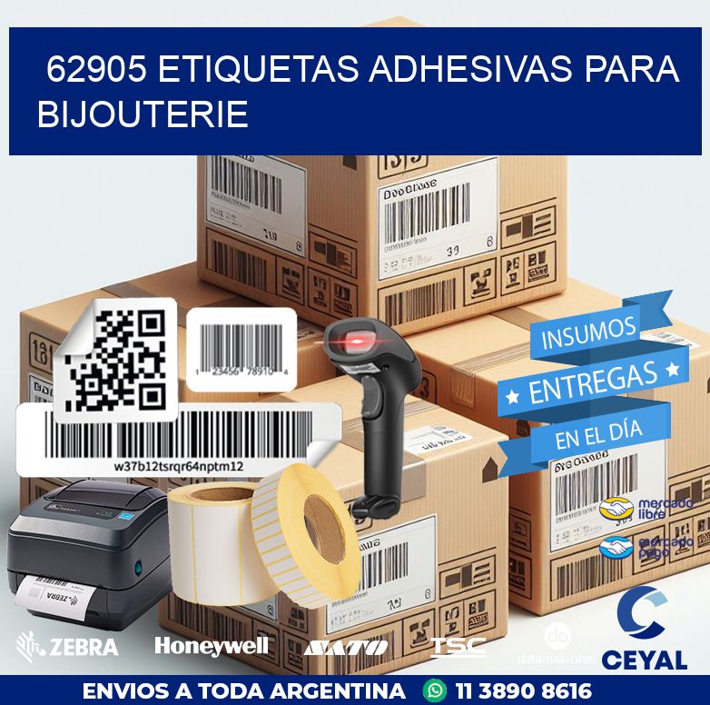 62905 ETIQUETAS ADHESIVAS PARA BIJOUTERIE