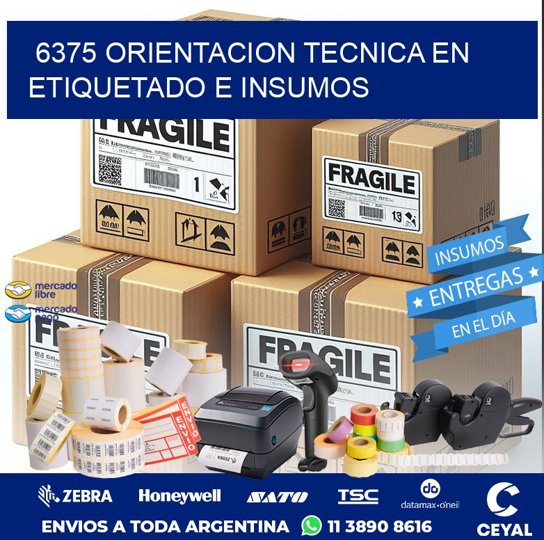 6375 ORIENTACION TECNICA EN ETIQUETADO E INSUMOS