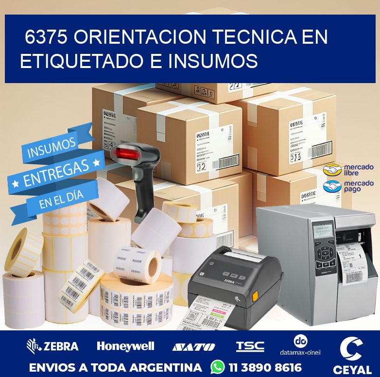 6375 ORIENTACION TECNICA EN ETIQUETADO E INSUMOS