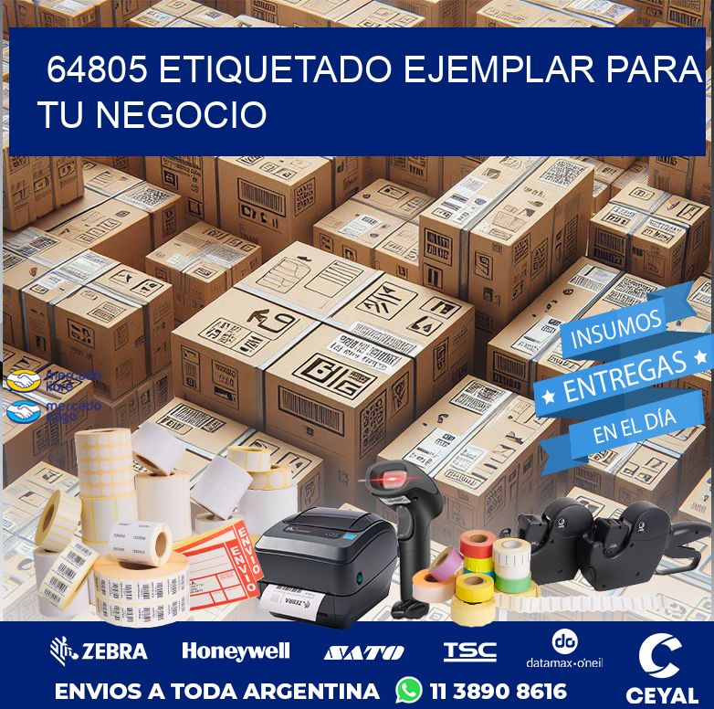 64805 ETIQUETADO EJEMPLAR PARA TU NEGOCIO