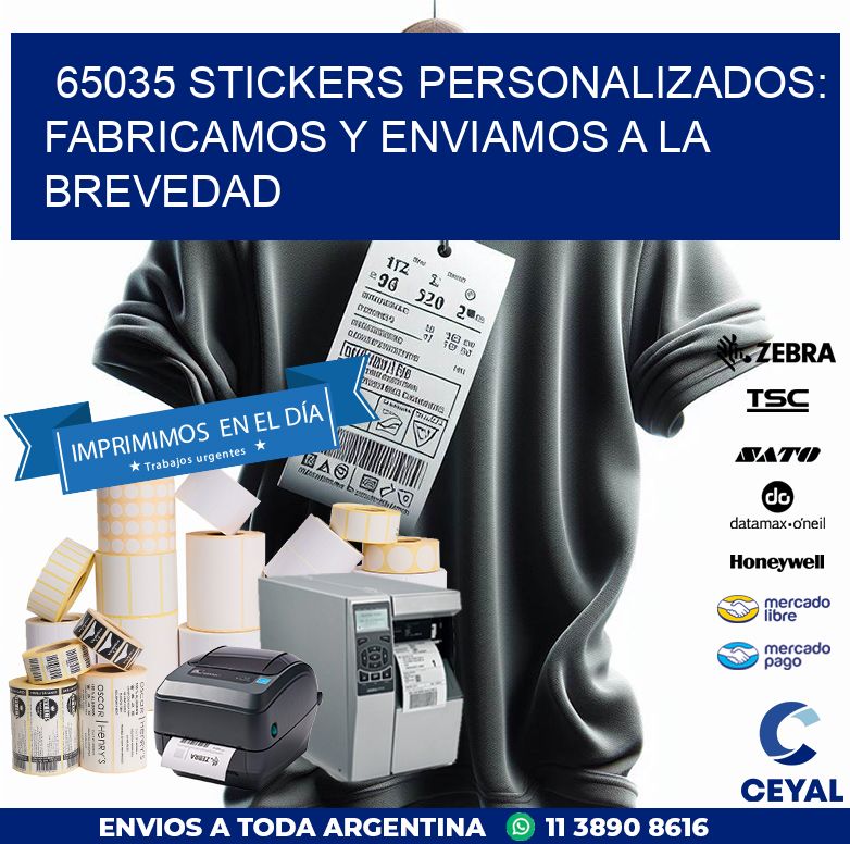 65035 STICKERS PERSONALIZADOS: FABRICAMOS Y ENVIAMOS A LA BREVEDAD