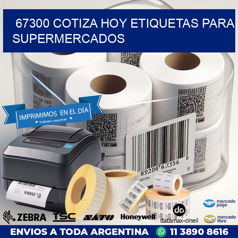 67300 COTIZA HOY ETIQUETAS PARA SUPERMERCADOS